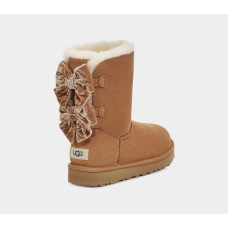 Buty UGG śniegowce damskie Bailey Bow Crushed Velvet - 37