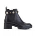 Buty Karl Lagerfeld skórzane botki- 38,5.