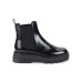 Buty Karl Lagerfeld skórzane botki
